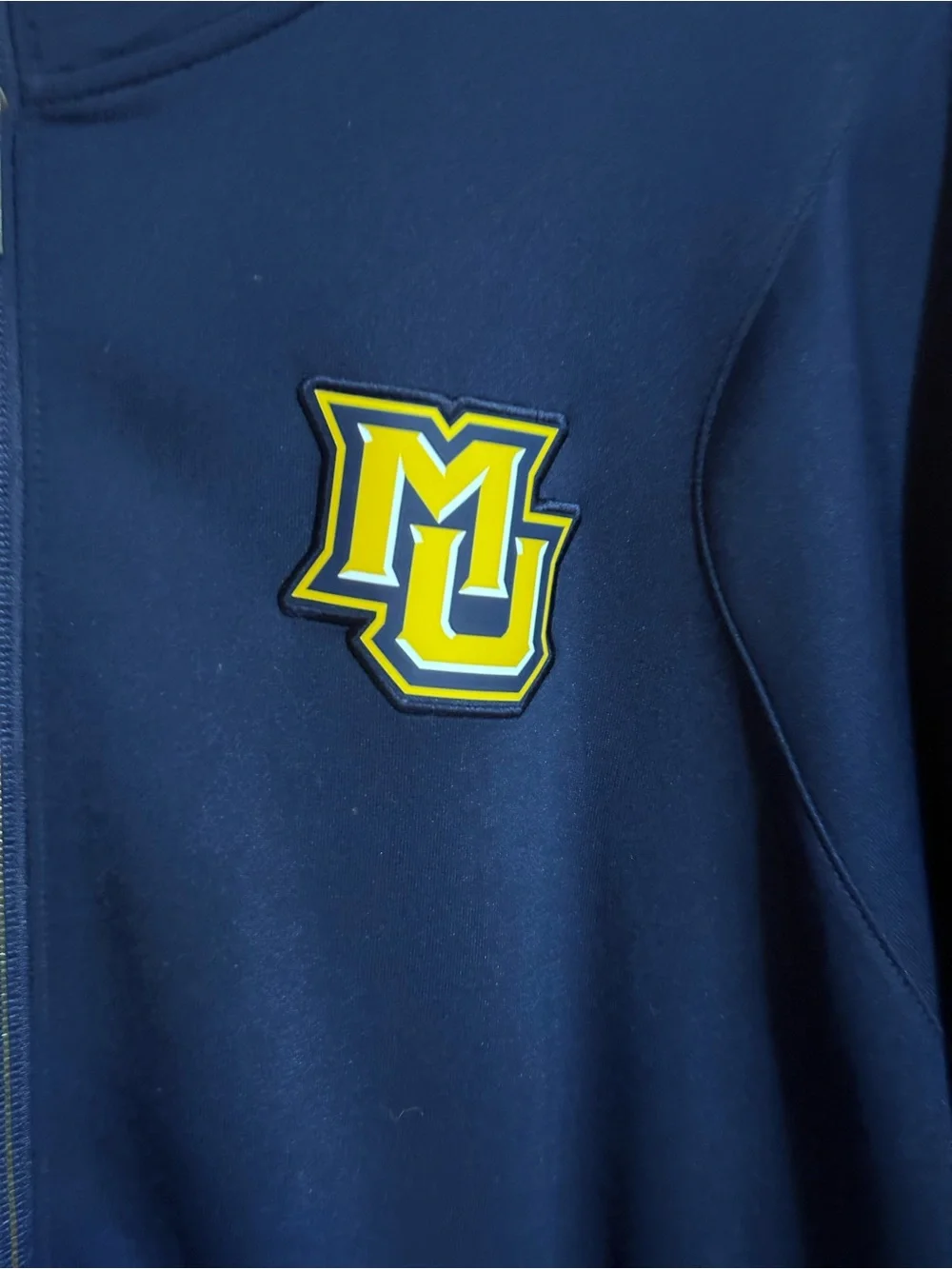 Jordan Marquette university‎ NCAA full zip mens warm up jacket sz XXL